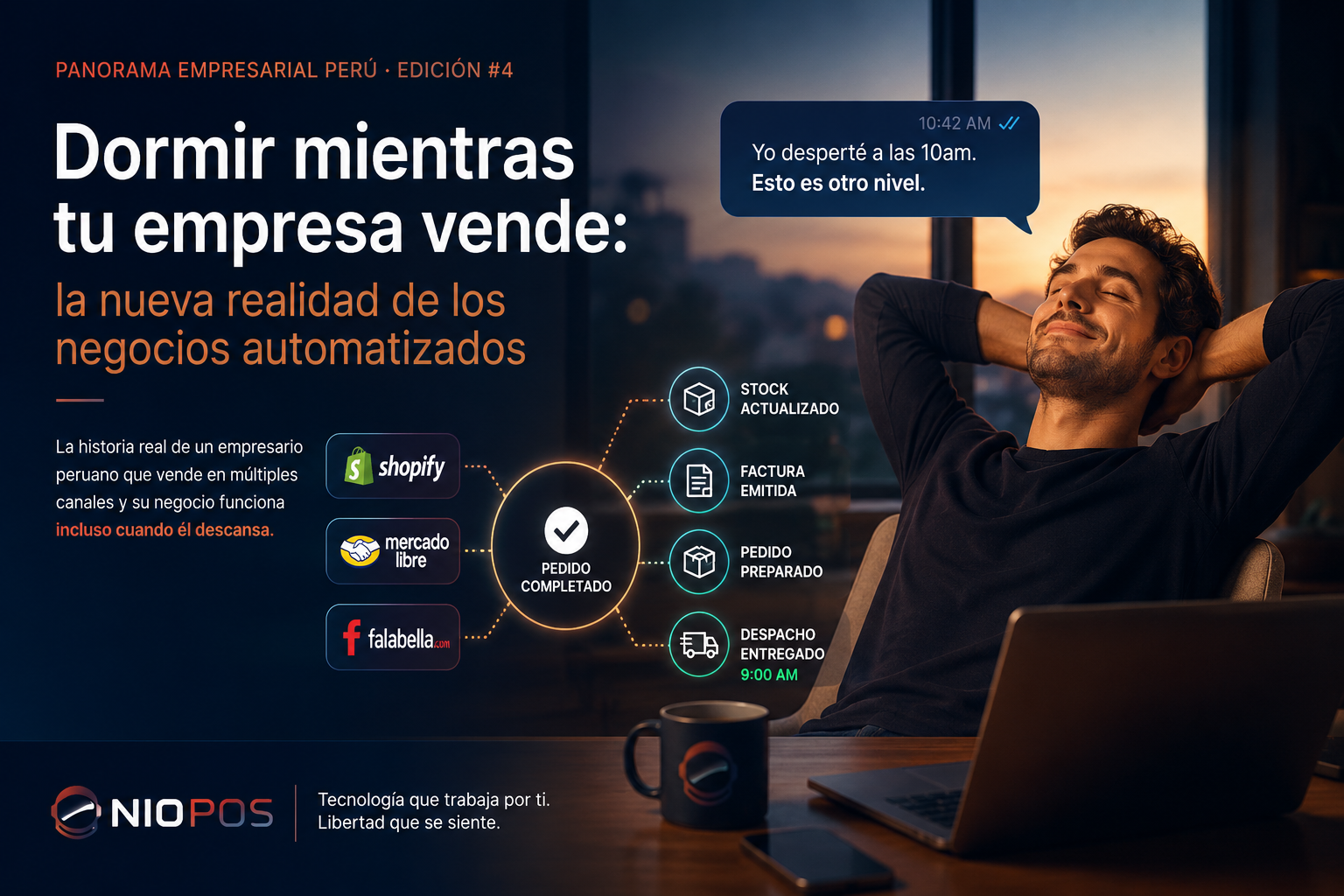 Negocios automatizados: vender mientras duermes | NIOPOS